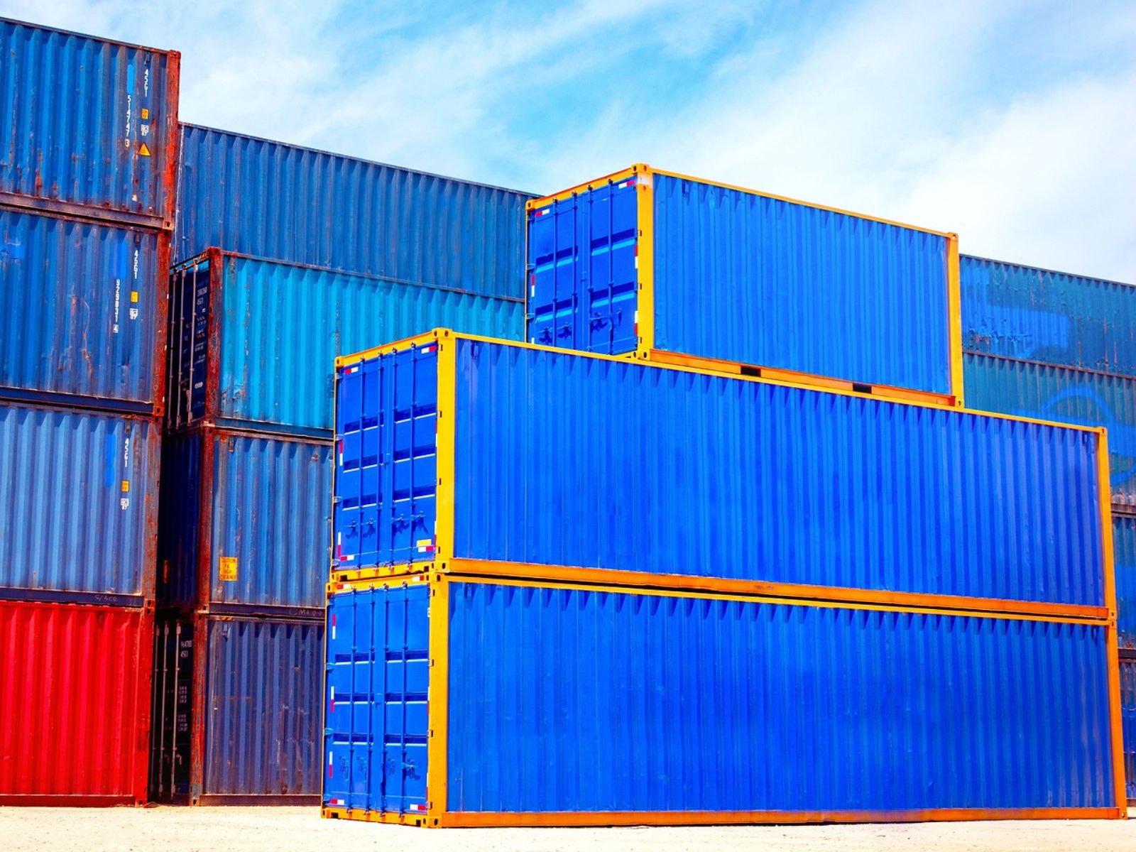 containers import export shipping